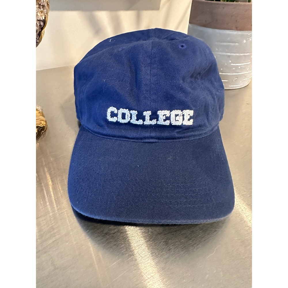 Smathers and Branson Hat College Golf Hat Adult Needlepoint Cap Strapback New